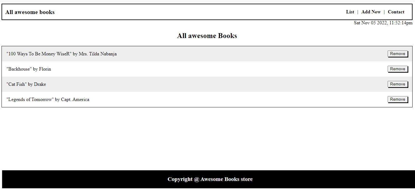 Awesome Books