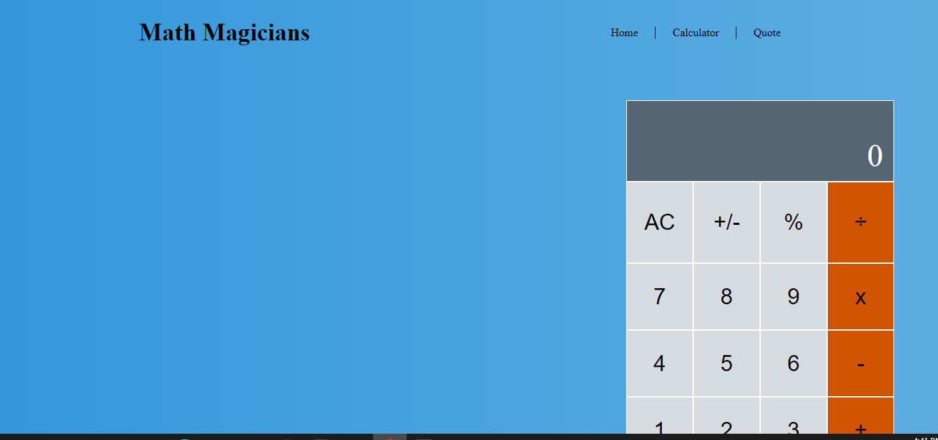 Calculator App